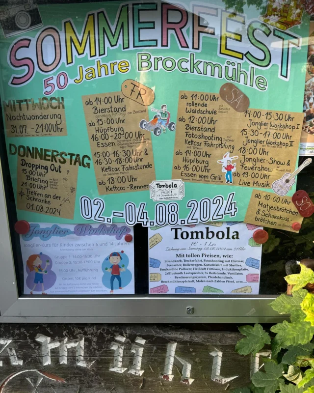 Morgen geht’s los 🎉