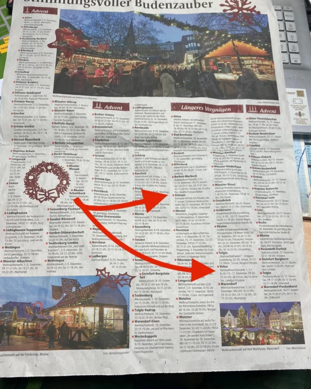 Weihnachtsmärkte im Münsterland☃️🎄 Meine Favoriten habe ich euch mal markiert📌 #marbeckerweihnachtsmarkt #dülmenerwinter #waldweihnachtsmarktvelen